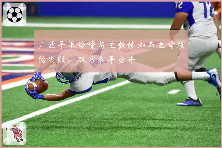 广西平果哈嘹与主教练加布里奇续约失败，双方和平分手